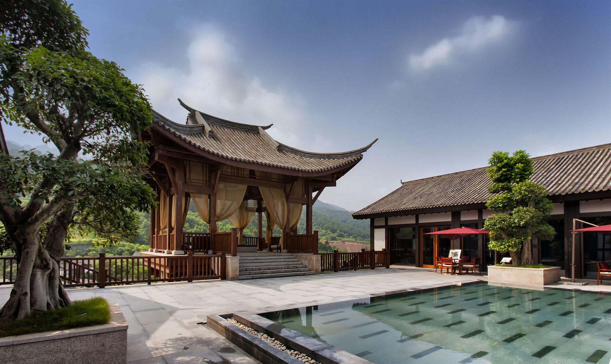 Готель Banyan Tree Chongqing Beibei Екстер'єр фото